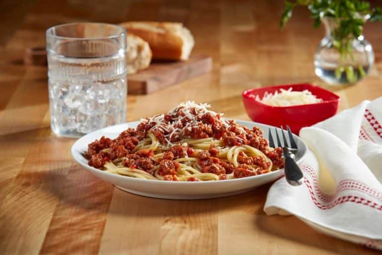 Spaghetti Recipe with Ground Beef Crumbles | Pound of Ground