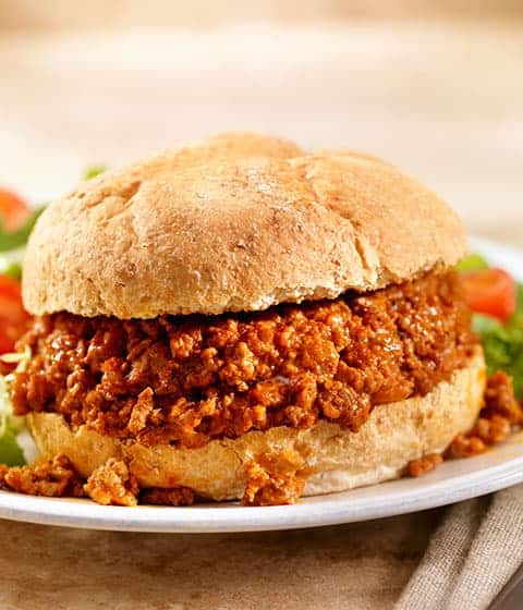 ground beef crumble sloppy joe