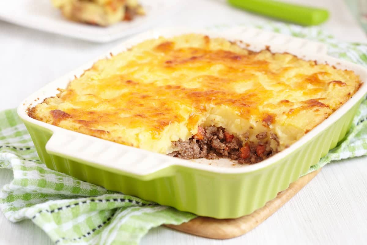 ground beef crumble shepards pie recipe